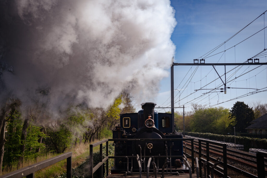 Riding the steam tram Hoorn-Medemblik