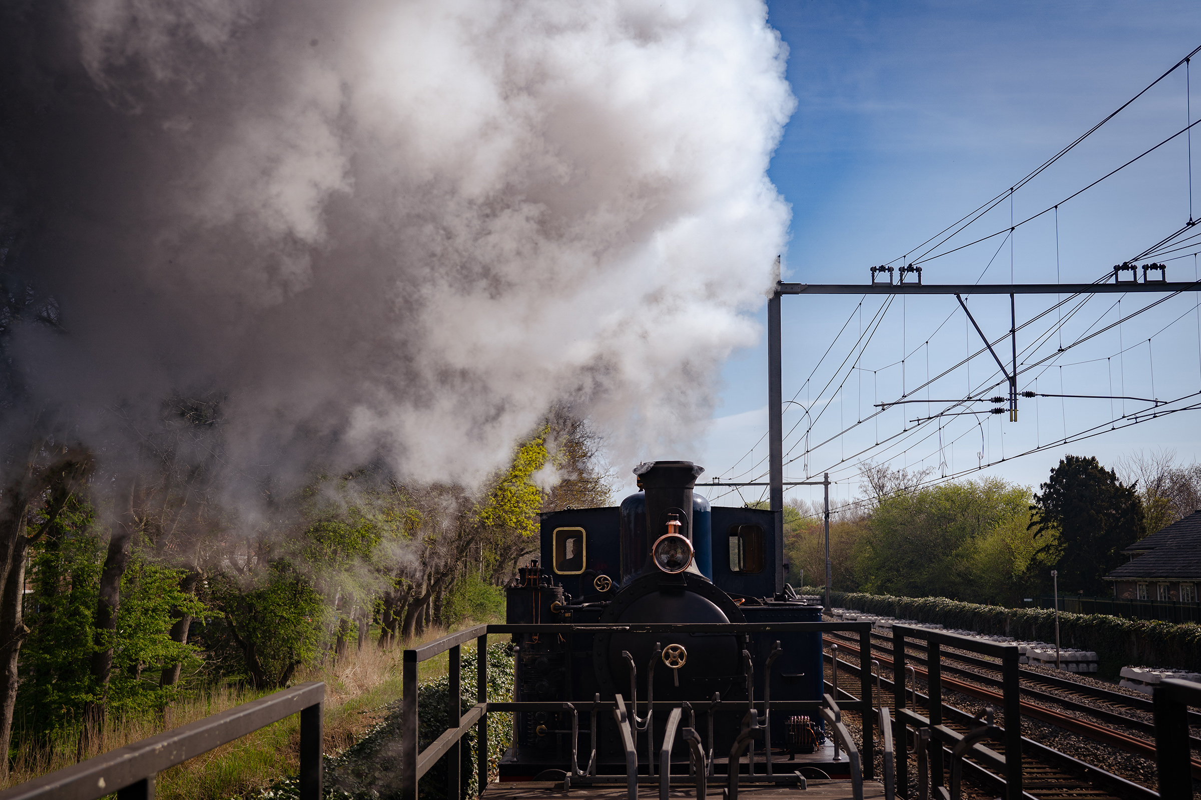Riding a Steam Train Through the Tulip Fields: Hoorn–Medemblik
