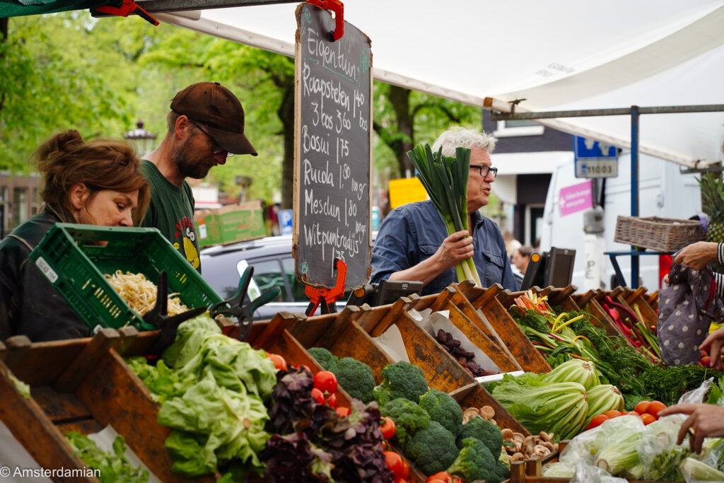 Vegetables at the Noordermarkt