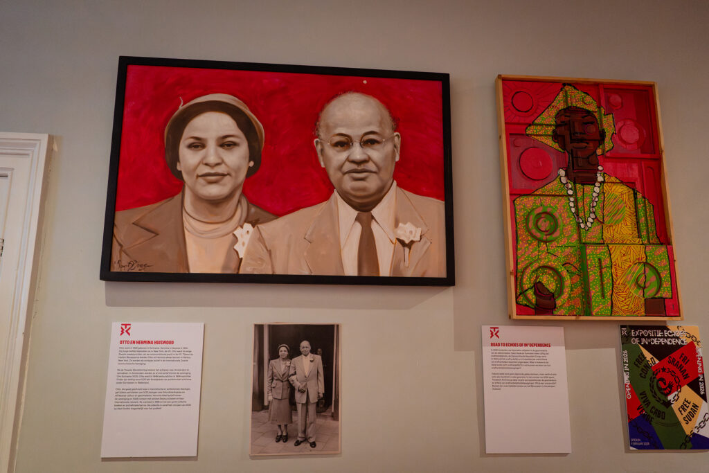 Otto and Hermina Huiswoud painting