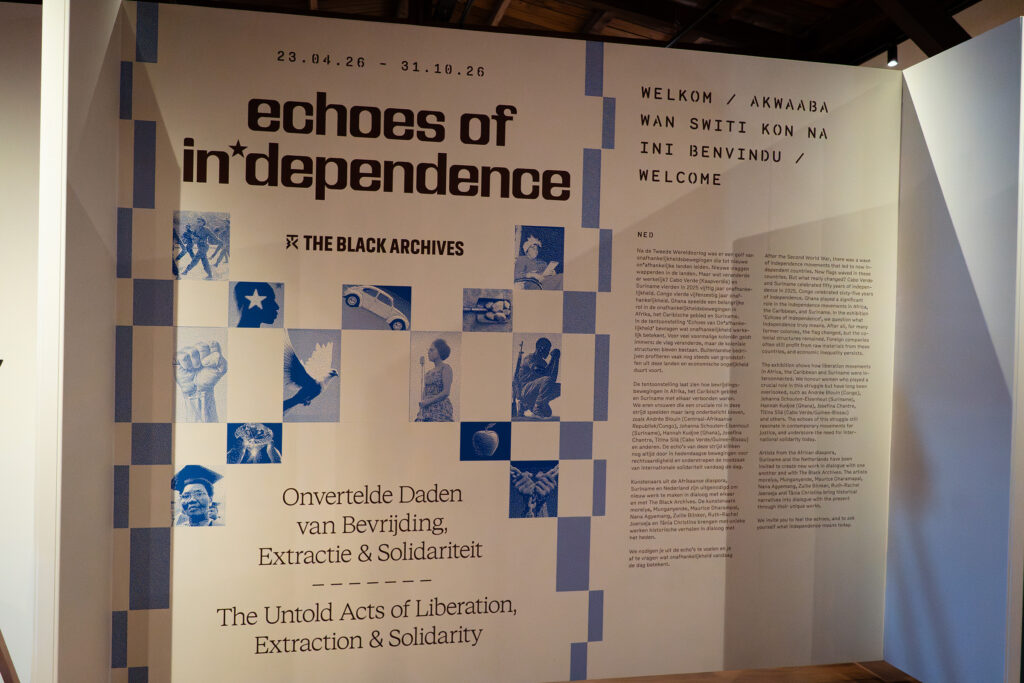 Echoes of Independence exhibition at the Black Archives