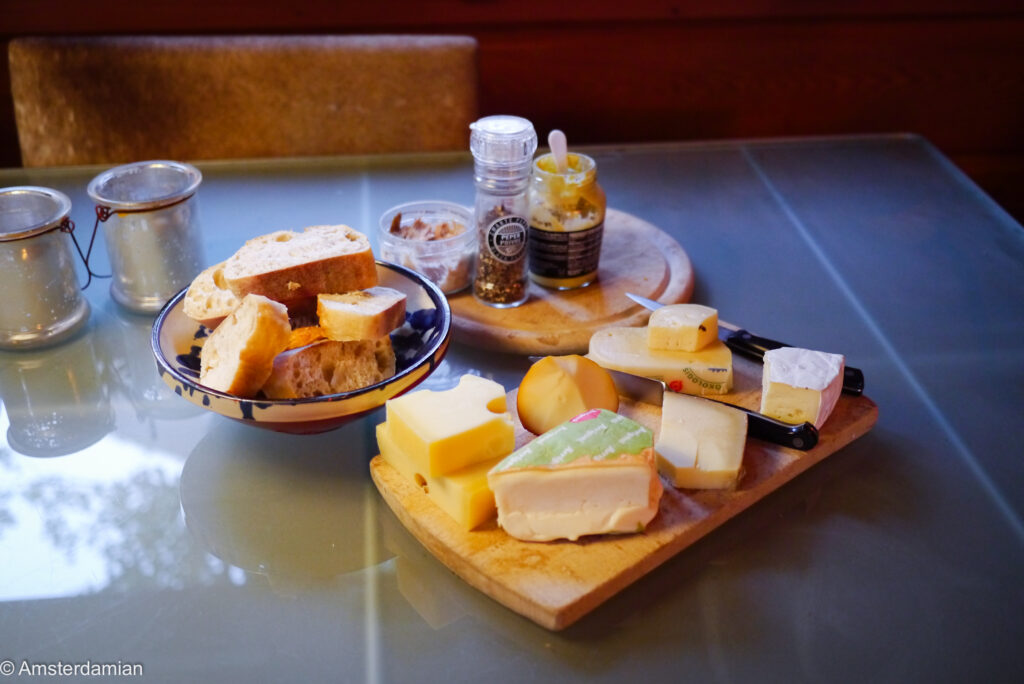 Dutch cheese platter