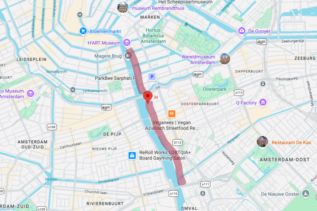 Walk along the Amstel