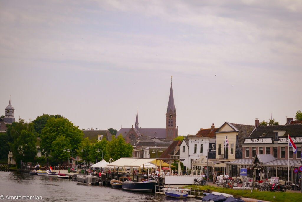 View over Ouderkerk aan de Amstel