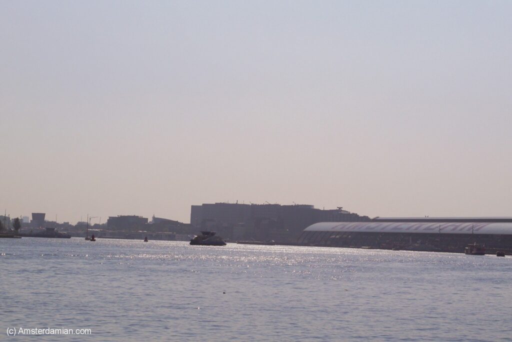 Ferry ride to Amsterdam Noord