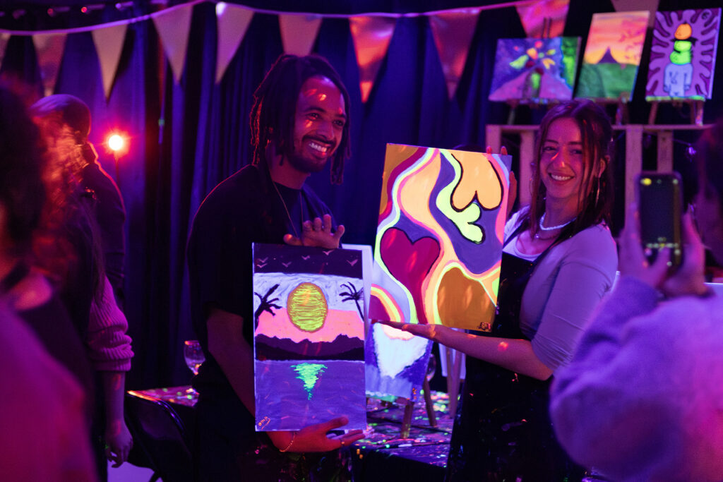 Paint and sip at Rembrandt van Wine