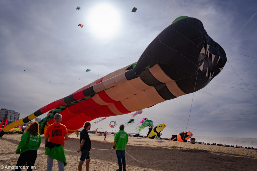 The Megabite at International Kite Festival Scheveningen