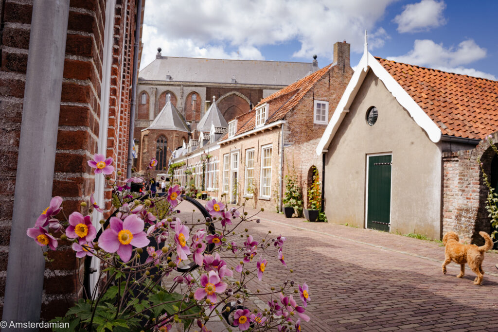 Lovely street in Veere close to the Grote Kerk