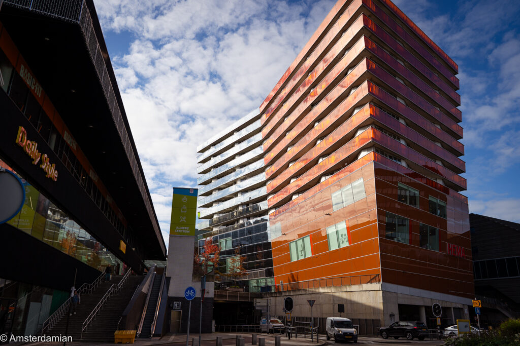 La Défense building in Almere's modern city centre