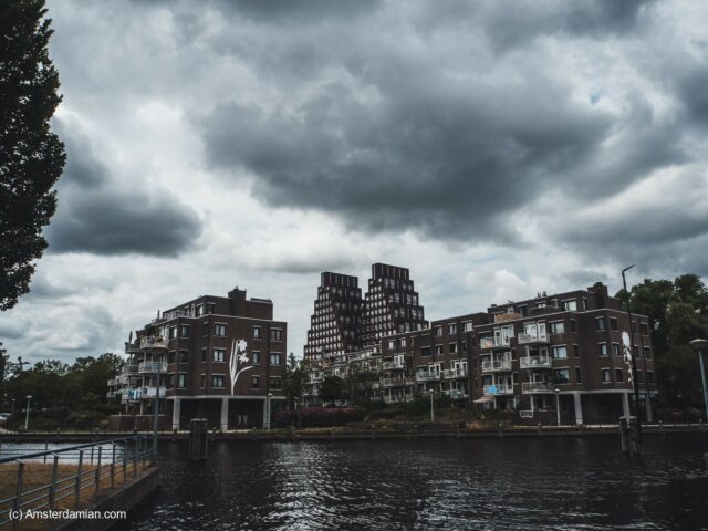 Amsterdam West on a Gloomy Day