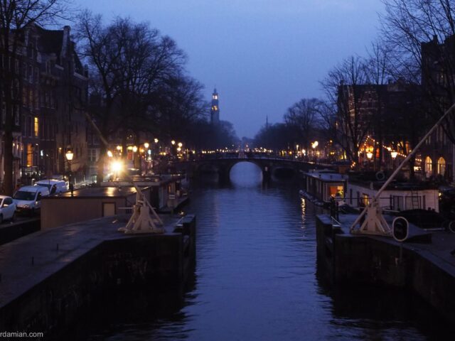 Rainy Night in Amsterdam